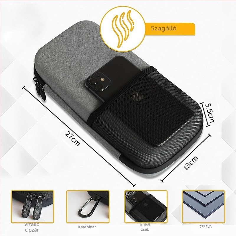 Golfkesztyű állvány védőhuzat EVA tárolótáska hordozható kesztyűtartó kiegészítők szerelődoboz