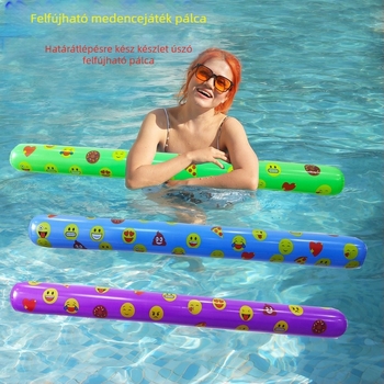 Új, felfújható PVC úszóbot, játékpálca, úszómedence-edző úszóbot, gyerekeknek, akik megtanulnak úszni, úszóbot