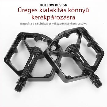 Gyári nagykereskedelmi hegyi kerékpár alumínium ötvözet pedál pedál csúszásmentes szélesedő körömpedál kerékpár kiegészítők