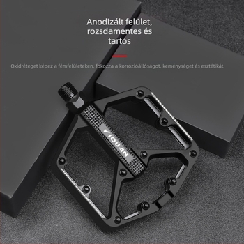 Gyári nagykereskedelmi hegyi kerékpár alumínium ötvözet pedál pedál csúszásmentes szélesedő körömpedál kerékpár kiegészítők