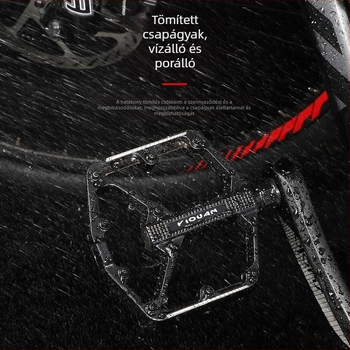 Gyári nagykereskedelmi hegyi kerékpár alumínium ötvözet pedál pedál csúszásmentes szélesedő körömpedál kerékpár kiegészítők