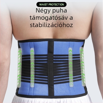 Dupla derékkompressziós kültéri fitneszöv a derék megtámasztásához és a hasi kontrollhoz kültéri sportok közben