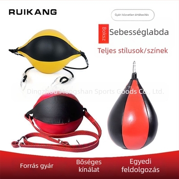 Gyári közvetlen értékesítés Boksz gyorsasági labda Körte labda Sanda Taekwondo húzókötél gyorsasági labda Boksz lógó gyorsasági körte labda