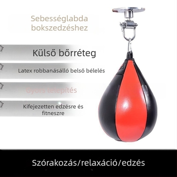 Gyári közvetlen értékesítés Boksz gyorsasági labda Körte labda Sanda Taekwondo húzókötél gyorsasági labda Boksz lógó gyorsasági körte labda