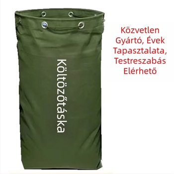 Extra nagy kapacitású, vastagított vászonzsák expressz transzferzsák logisztikai szállítóruhazsák erős, négyzet alakú tárolótáska