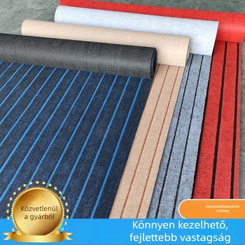 A Jacquard szőnyeg vágható, az irodai szőnyeg nem könnyen deformálódik, a szálloda lépcsői csúszásmentesek, a bevásárlóközpontban vastagabb, teljes szőnyeg található.