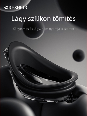 Új versenyszemüveg felnőtt kis kerettel vízálló páramentesítő professzionális edző férfi és női bevonatú HD verseny úszószemüveg