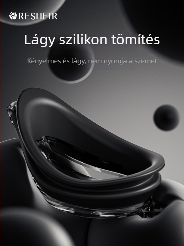 Új versenyszemüveg felnőtt kis kerettel vízálló páramentesítő professzionális edző férfi és női bevonatú HD verseny úszószemüveg