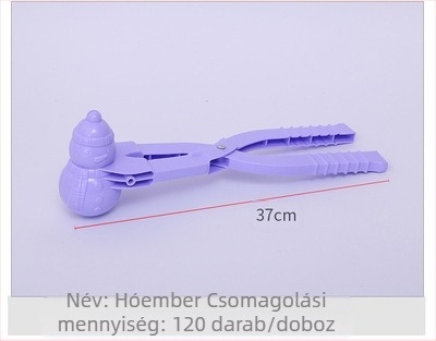 Hógolyócsipesz, játék a homokban és játék a vízben, gyerekeknek való téli kültéri játékok, babajáték a hóban, hógolyócsata eszköz, interaktív