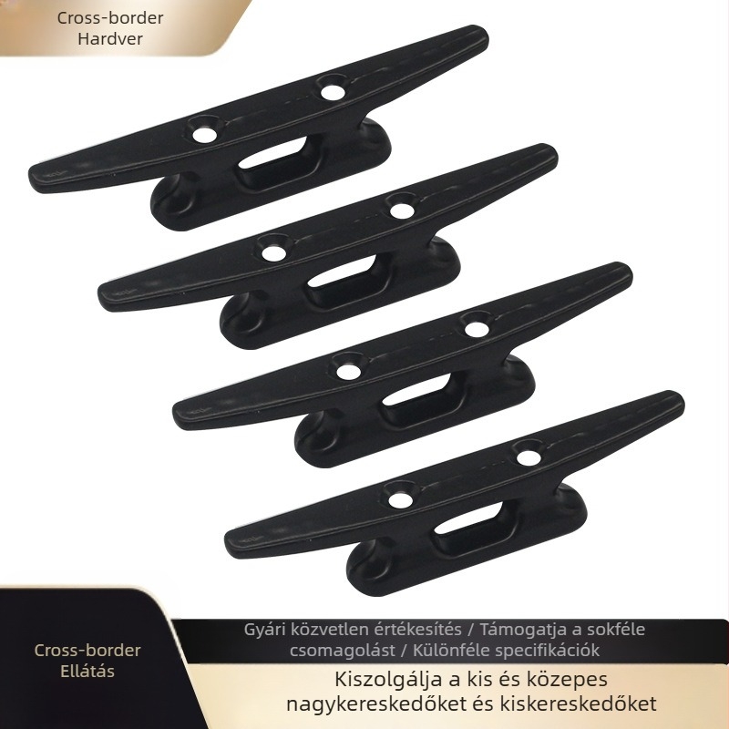 4 db-os vitorlás kikötőbak, könnyű, lapos, szarvas, kötélhúzós, határokon átnyúló exkluzív jachtok