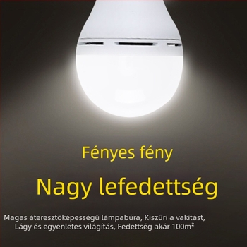 Napelemes töltő izzó éjszakai piaci stand világítás mobil LED világítás kemping otthon áramszünet vészvilágítás kültéri