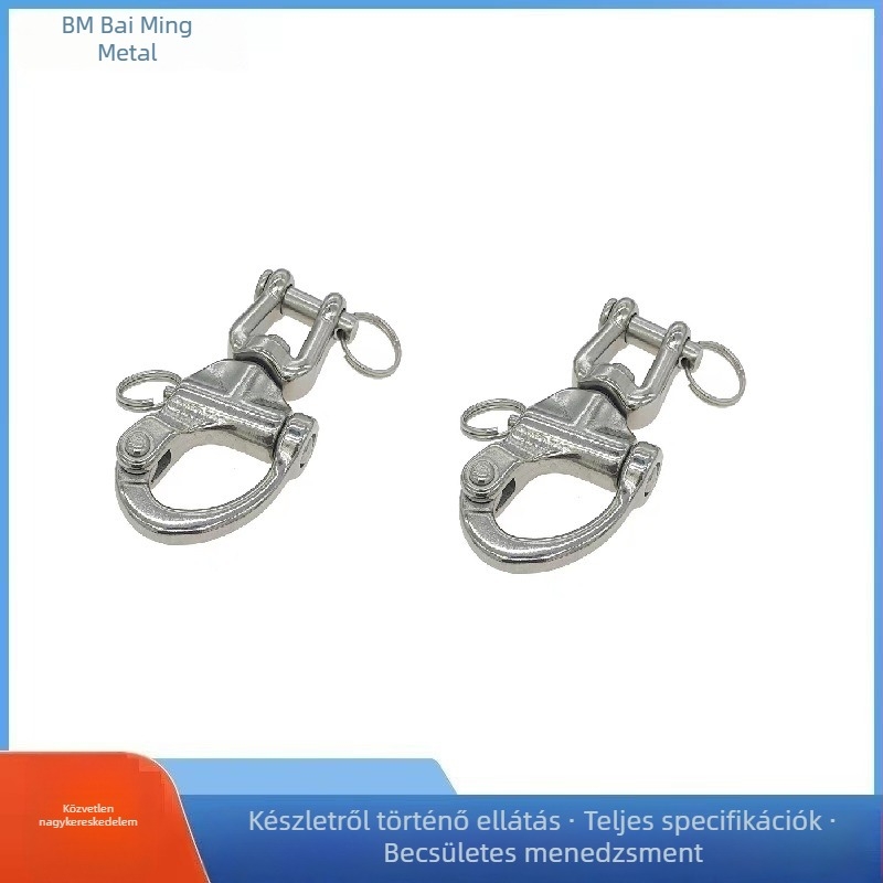 Rozsdamentes acél villás forgórugós kengyel drótkötél villás forgórugós kengyel határokon átnyúló ellátás