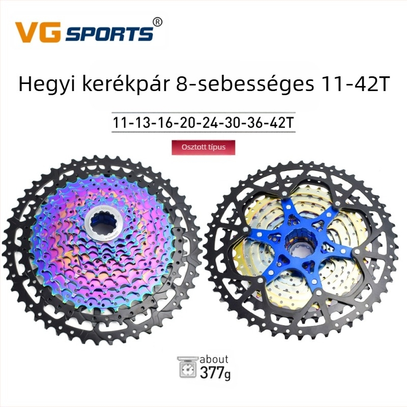 Vg Sports 8/9/10/11/12 sebességes, könnyű és színes hegyi kerékpár kazettás lendkerékkel, osztott 12 sebességes, 50-es fogaskerékkel
