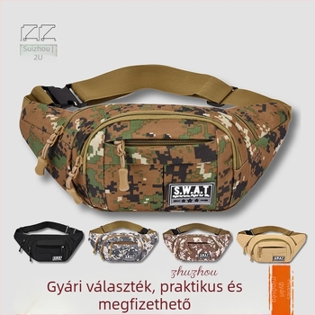 Új stílusú övtáska férfiaknak és nőknek, multifunkcionális kültéri sporttáska keresztpántos táskához, pénztáros üzleti mobiltelefon-pénztárca, nagykereskedelmi trend