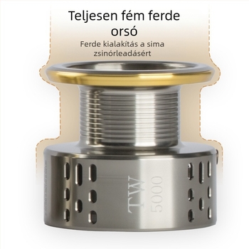 Teljesen fémből készült zsinórcsésze csali horgász orsó általános célú galvanizált csali bot forgó kerék tengeri bot horgászzsinór kerék horgászfelszerelés nagykereskedelmi bot kerék