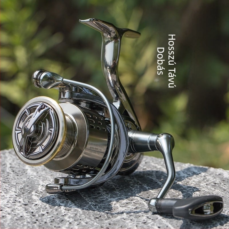 Teljesen fémből készült zsinórcsésze csali horgász orsó általános célú galvanizált csali bot forgó kerék tengeri bot horgászzsinór kerék horgászfelszerelés nagykereskedelmi bot kerék