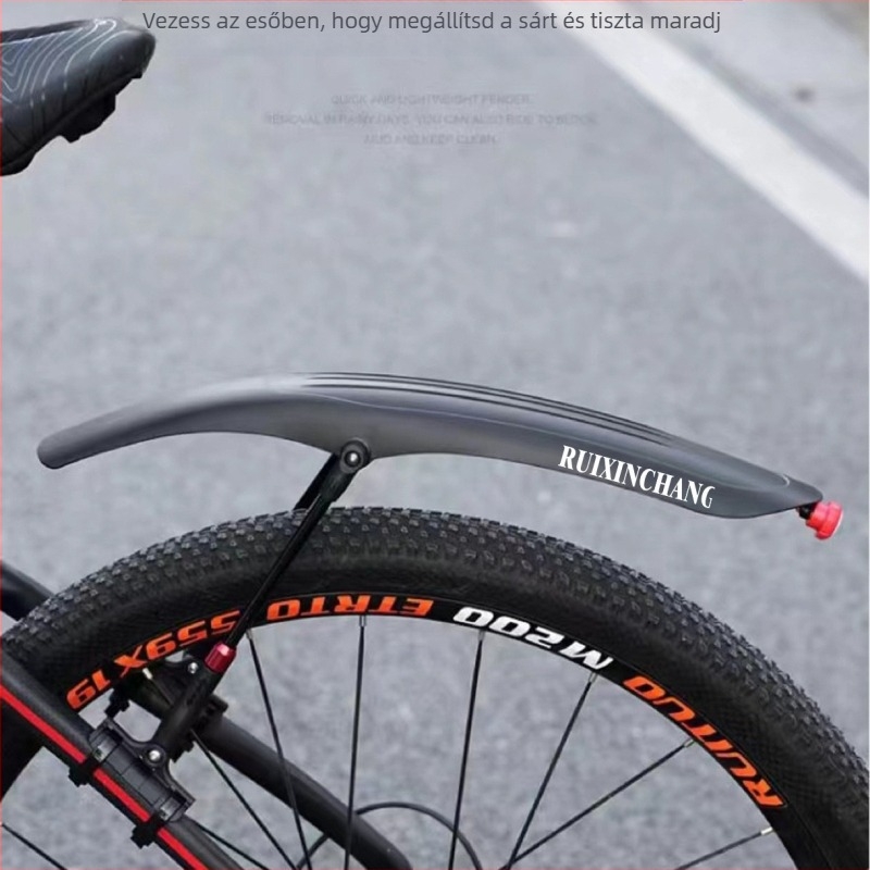 Ruixinchang Mountain Bike országúti első és hátsó sárvédő levehető 26-29 hüvelykes univerzális sárvédők lámpákkal