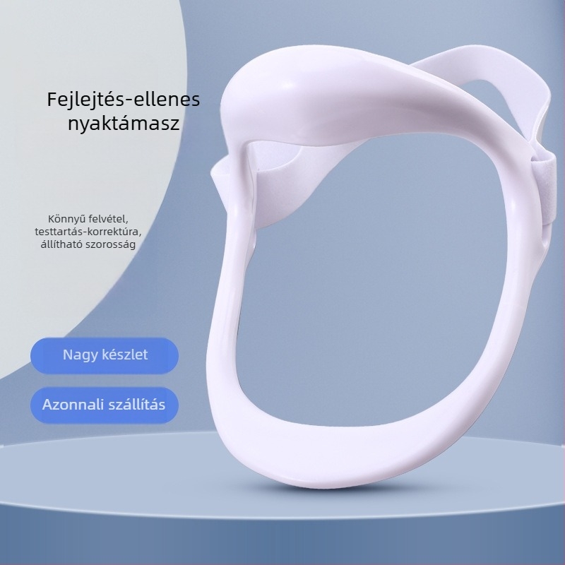 Nyakhúzó eszköz otthoni használatra, nyaki gerinc és váll előredőlés-korrekciója, testtartás-korrekciós nyaktámasztó eszköz azok számára, akik sok időt töltenek lefelé nézve