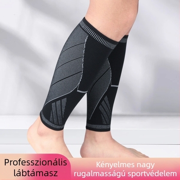 Nagykereskedelmi futó sport vádlivédő kötött kompressziós vádli edzés kosárlabda foci tollaslabda hegymászás lábvédő