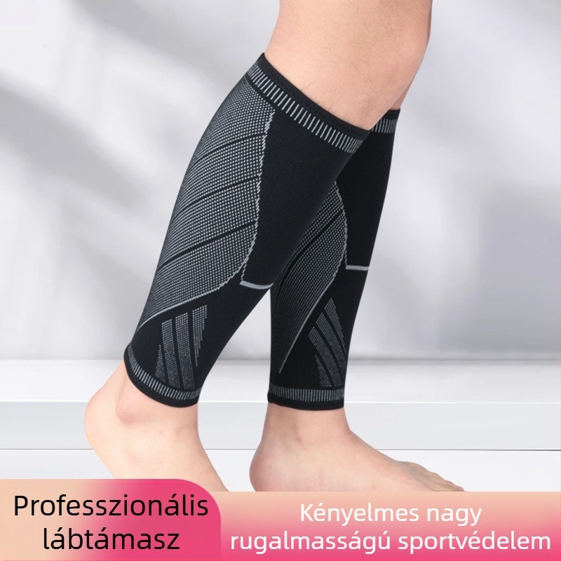 Nagykereskedelmi futó sport vádlivédő kötött kompressziós vádli edzés kosárlabda foci tollaslabda hegymászás lábvédő