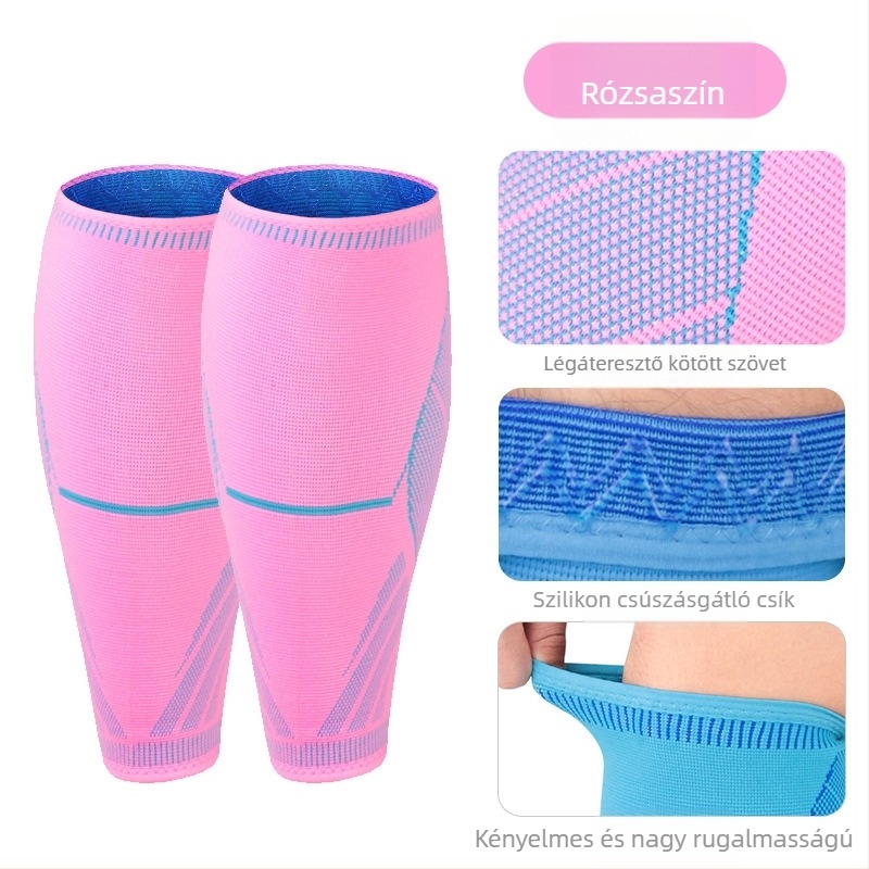 Nagykereskedelmi futó sport vádlivédő kötött kompressziós vádli edzés kosárlabda foci tollaslabda hegymászás lábvédő