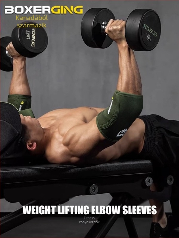 ÖKÖLVÍVÁS fitnesz könyökvédők térdvédők fekvenyomás erő súlyemelés Hercules professzionális felszerelés edzés ízületi mozgás