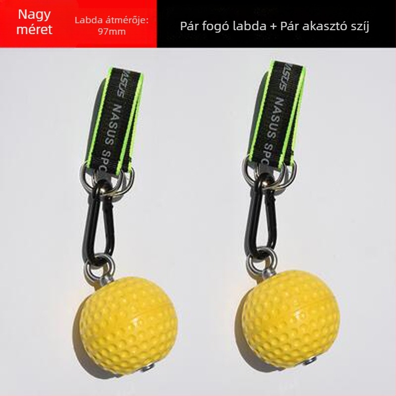 Csuklólabda húzódzkodó medál szilárd markolatú labda fitnesz edzés ujjlabda markolatú labda barkács tálcaöltöny