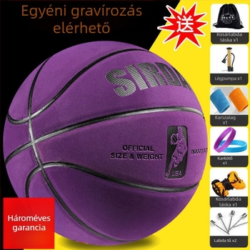 R4E7 kosárlabda velúr puha bőr kosárlabda bőr bőr fogantyú férfiaknak és nőknek beltéri és kültéri diákoknak tinédzsereknek felnőtt arány