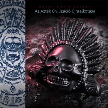 Okarina Dekompressziós Játék Szellem Hívás Síp Halloween Azték Halál Síp Démon Horror Sikoly Fuvola Szórakozás