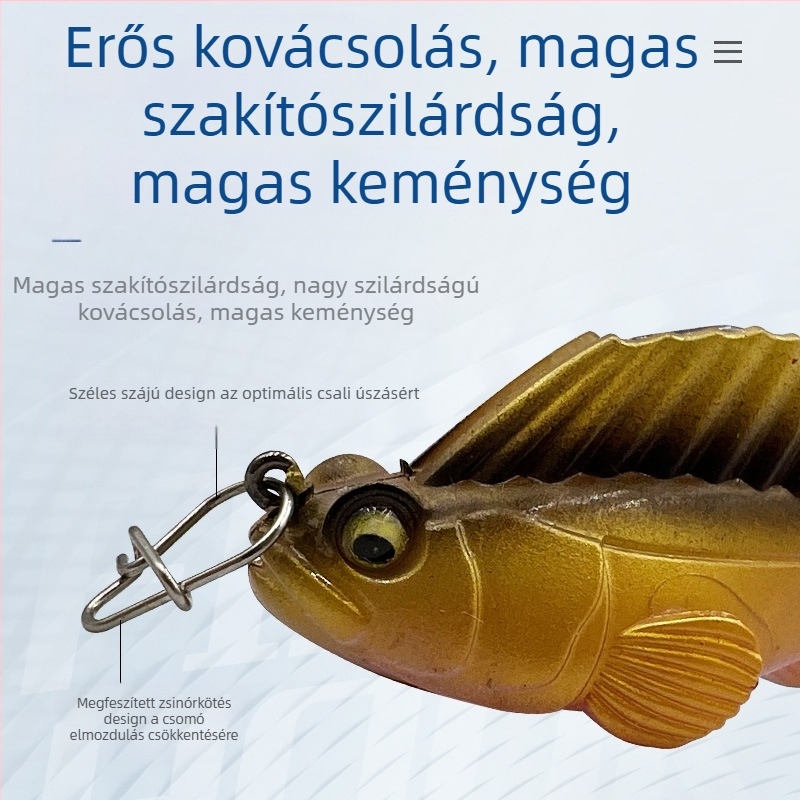 150 darab/doboz rozsdamentes acél luya tök tűs csali hamis csali továbbfejlesztett csatlakozó horgászfelszerelés-kiegészítők nagykereskedelme