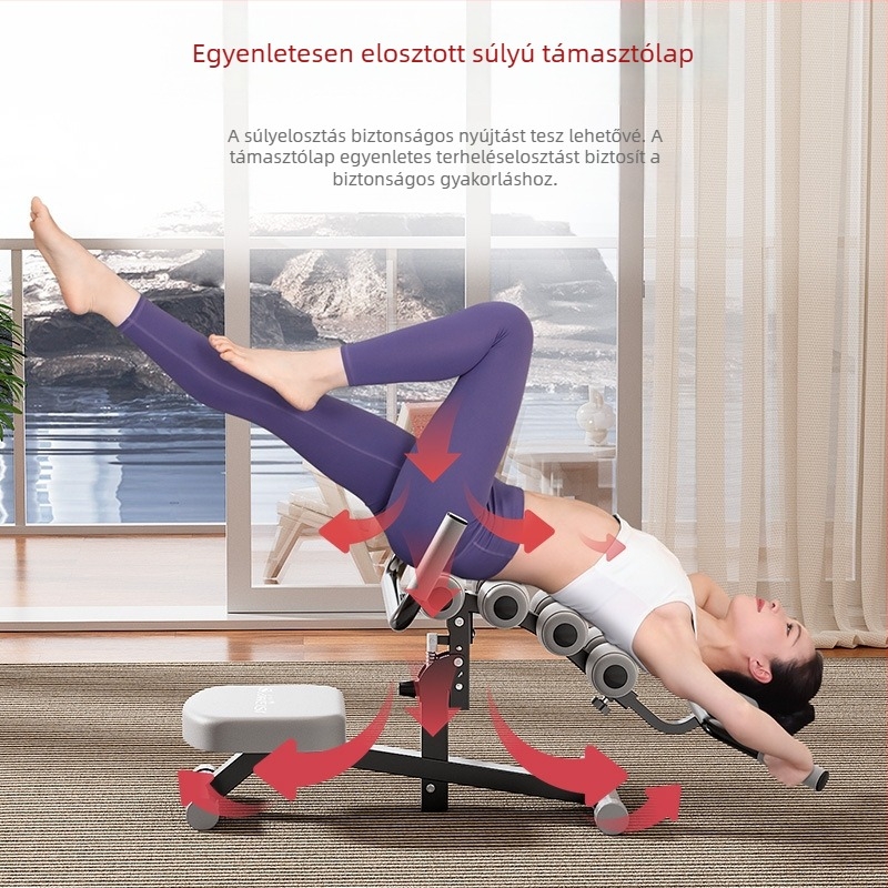 Ágyéki gerinc nyugtató eszköz gerinckorrekció deréknyújtás felső derék derék edzés műtárgy jóga pilates otthoni edzőeszközök