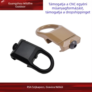 [RSA szíjcsat szavak nélkül] RSA-GBB csat QD magap szíjcsat 20 mm-es sínre szerelhető játékkiegészítők