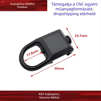 [RSA szíjcsat szavak nélkül] RSA-GBB csat QD magap szíjcsat 20 mm-es sínre szerelhető játékkiegészítők