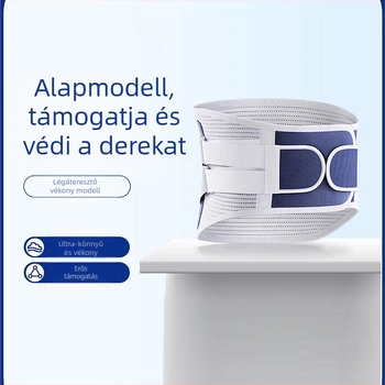 Derékvédő öv Szélesített, lélegző acéllemezes támasztóöv Sport meleg ágyéki porckorong ágyéki izomsérv