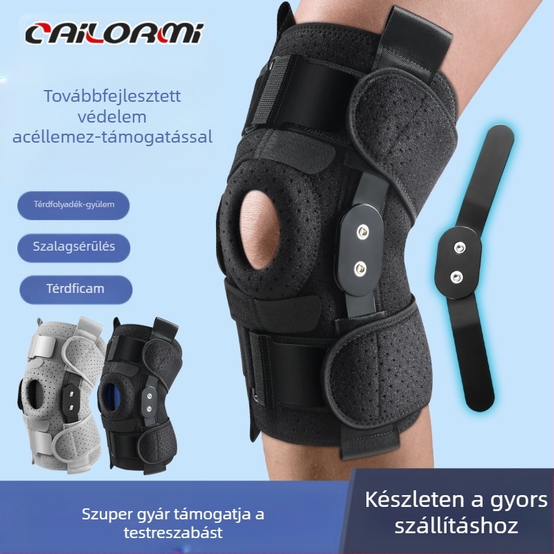 Sport térdvédő férfi kosárlabda professzionális térd szilikon védő térdkalács öv futó fitnesz guggolás ugrókötél védő nagykereskedelem