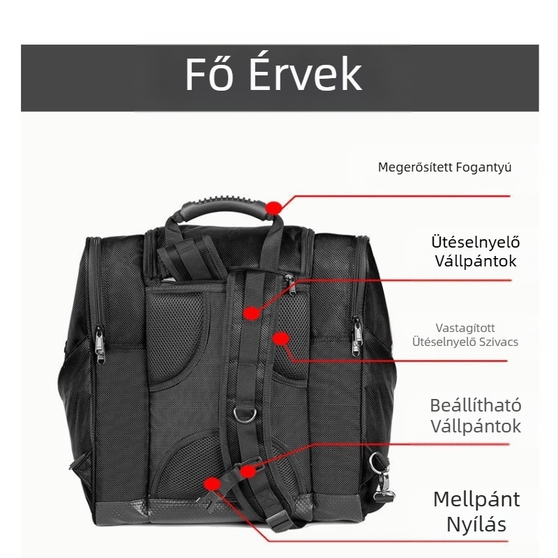 Sícipő táska sí multifunkcionális vízálló hátizsák sításka sisaktáska