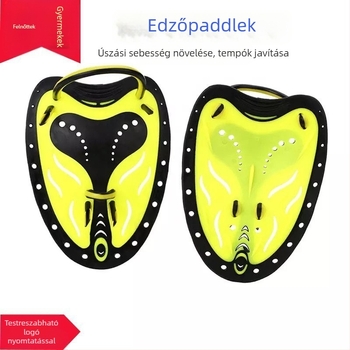 Professzionális úszásoktatáshoz, evezéshez, tenyérrel állítható szilikon kéz, Pu felnőtt, gyermek búvár kéz, Pu szabadúszás tenyér