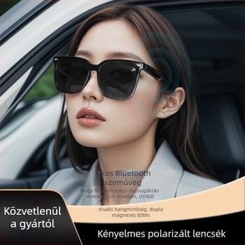 Az új GS01 okos Bluetooth szemüveg dalokat hallgat, hívásokat vezet, navigációt biztosít, UV-védelmet biztosít, polarizált, kényelmes viseletet biztosít.