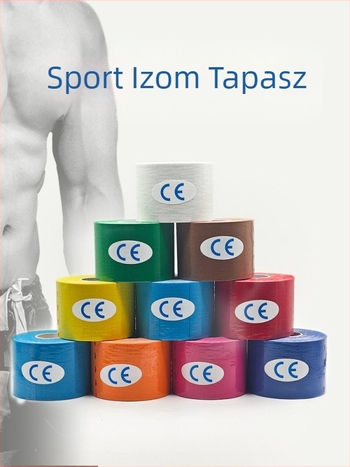 Határokon átnyúló izomtapasz sportszalag izomtapasz sportkötés kinesio tapasz térdvédő rugalmas kötés mellkasi tapasz