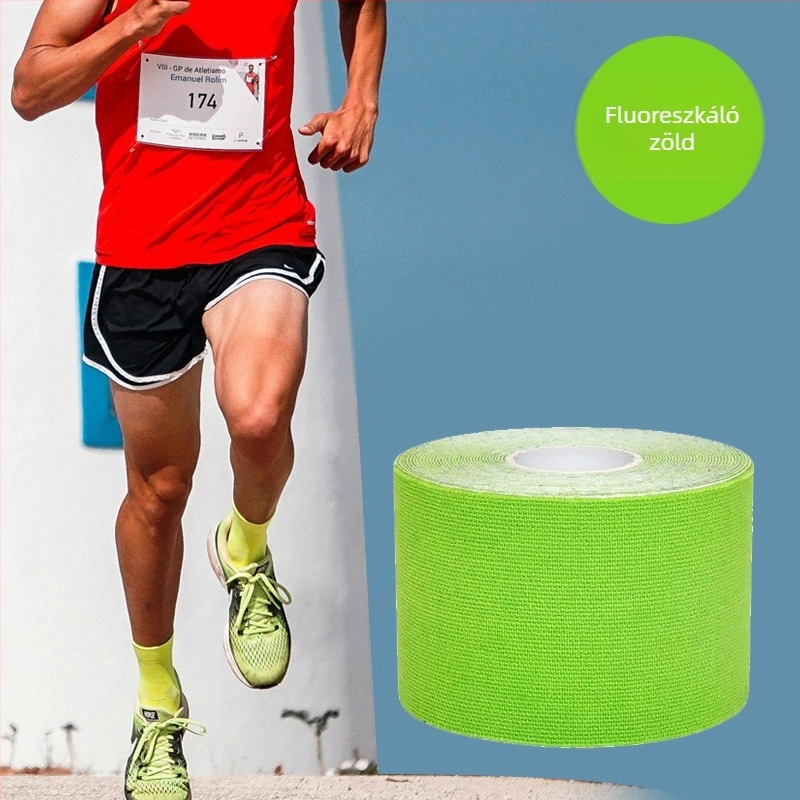 Határokon átnyúló izomtapasz sportszalag izomtapasz sportkötés kinesio tapasz térdvédő rugalmas kötés mellkasi tapasz