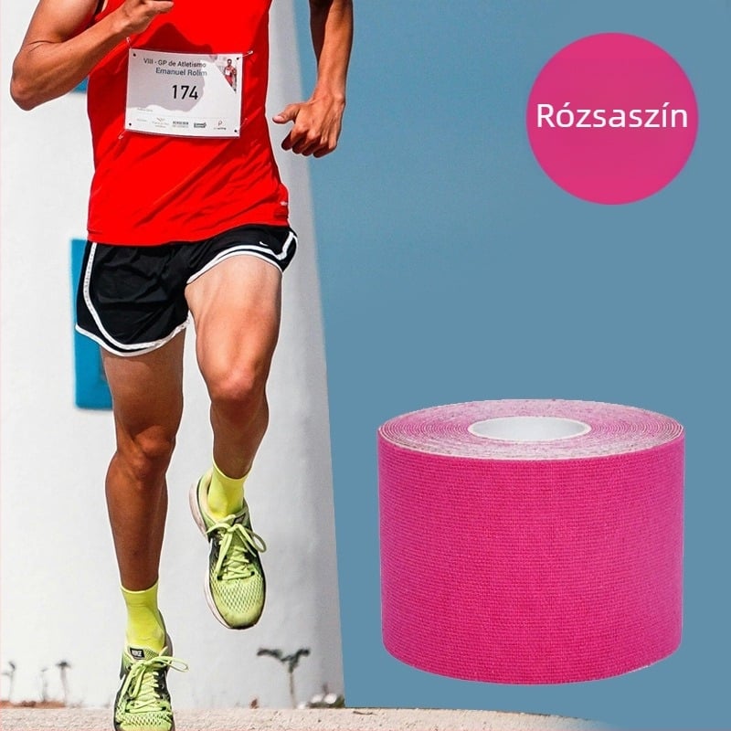 Határokon átnyúló izomtapasz sportszalag izomtapasz sportkötés kinesio tapasz térdvédő rugalmas kötés mellkasi tapasz