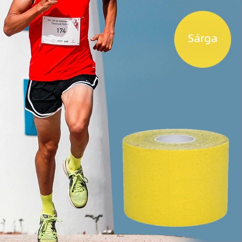 Határokon átnyúló izomtapasz sportszalag izomtapasz sportkötés kinesio tapasz térdvédő rugalmas kötés mellkasi tapasz