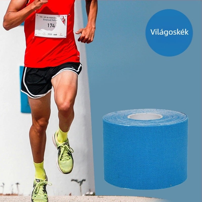 Határokon átnyúló izomtapasz sportszalag izomtapasz sportkötés kinesio tapasz térdvédő rugalmas kötés mellkasi tapasz