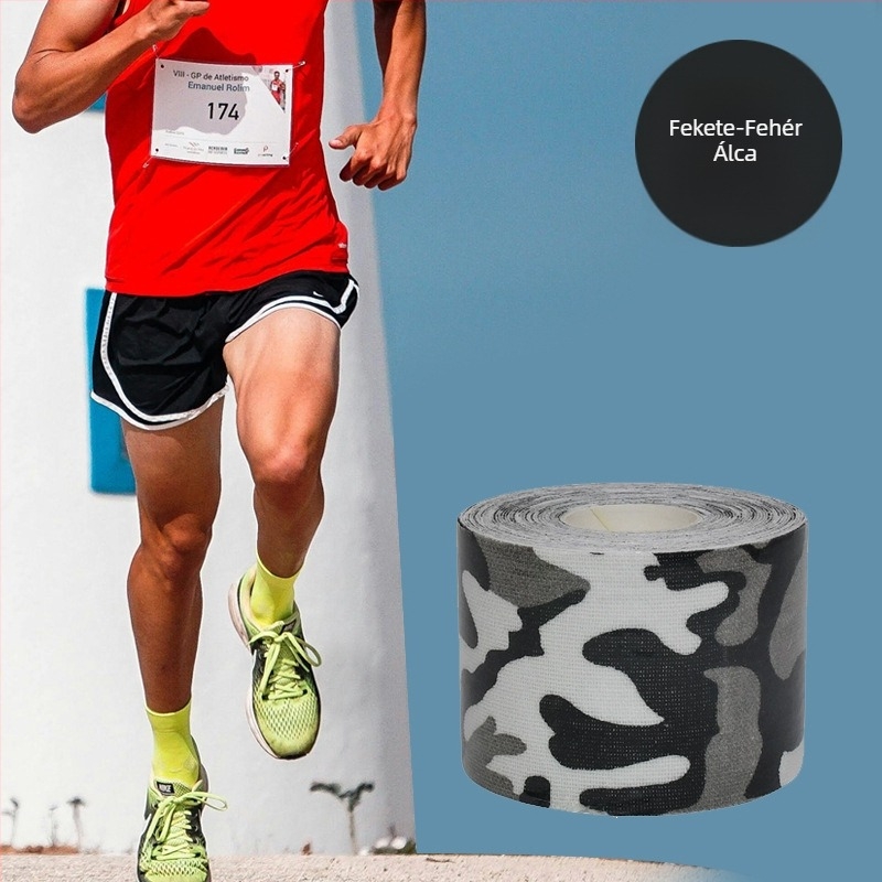 Határokon átnyúló izomtapasz sportszalag izomtapasz sportkötés kinesio tapasz térdvédő rugalmas kötés mellkasi tapasz