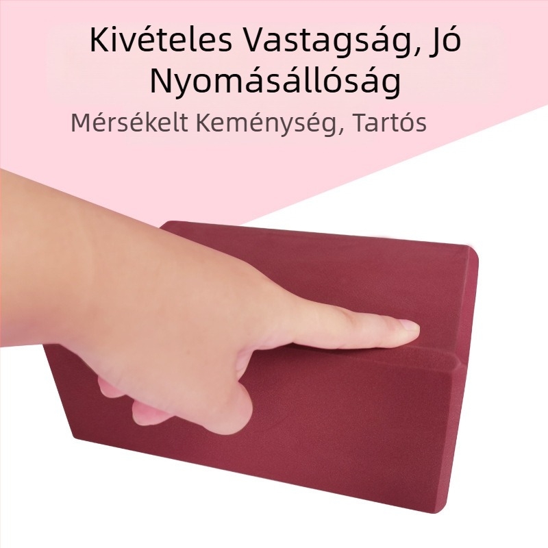 Véletlenszerűen vastagított jógatégla, nagy sűrűségű habtégla, gyermekeknek szóló tánctégla, gyakorló jógatégla, felnőtteknek szóló speciális segédtégla