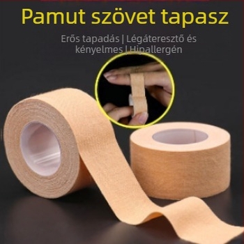 Bőrszínű szalag repedésgátló gumipaszta Lélegző Nagy viszkozitású kötszerszalag Öntapadó szövet pamut szalag allergia elleni
