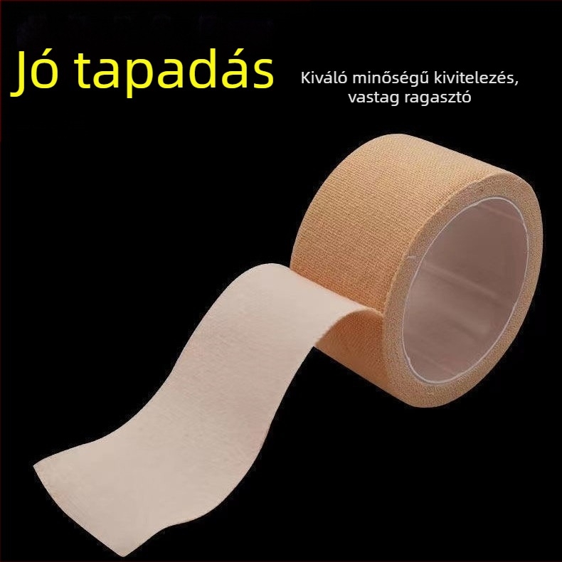 Bőrszínű szalag repedésgátló gumipaszta Lélegző Nagy viszkozitású kötszerszalag Öntapadó szövet pamut szalag allergia elleni