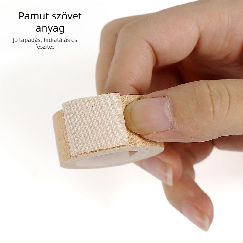 Bőrszínű szalag repedésgátló gumipaszta Lélegző Nagy viszkozitású kötszerszalag Öntapadó szövet pamut szalag allergia elleni