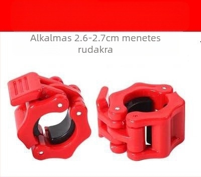Súlyzórúd súlyzórúd gyorscsattal zárható klipsz rugós 2,5 cm 5 cm olimpiai rúd súlyzórúd gyorscsat