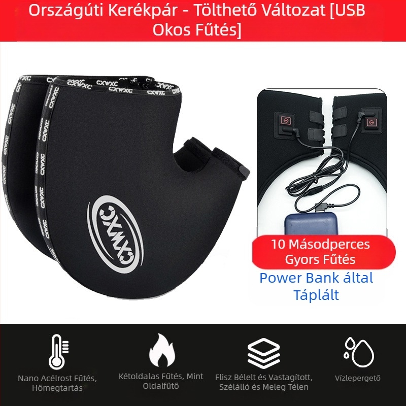 GIYO Kerékpáros Szélvédő Kesztyűk Hegyikerékpározáshoz Gyapjúval Bélelt Meleg Védőkesztyűk Országúti Kerékpározáshoz Hideg Védőkesztyűk Őszre és Télre